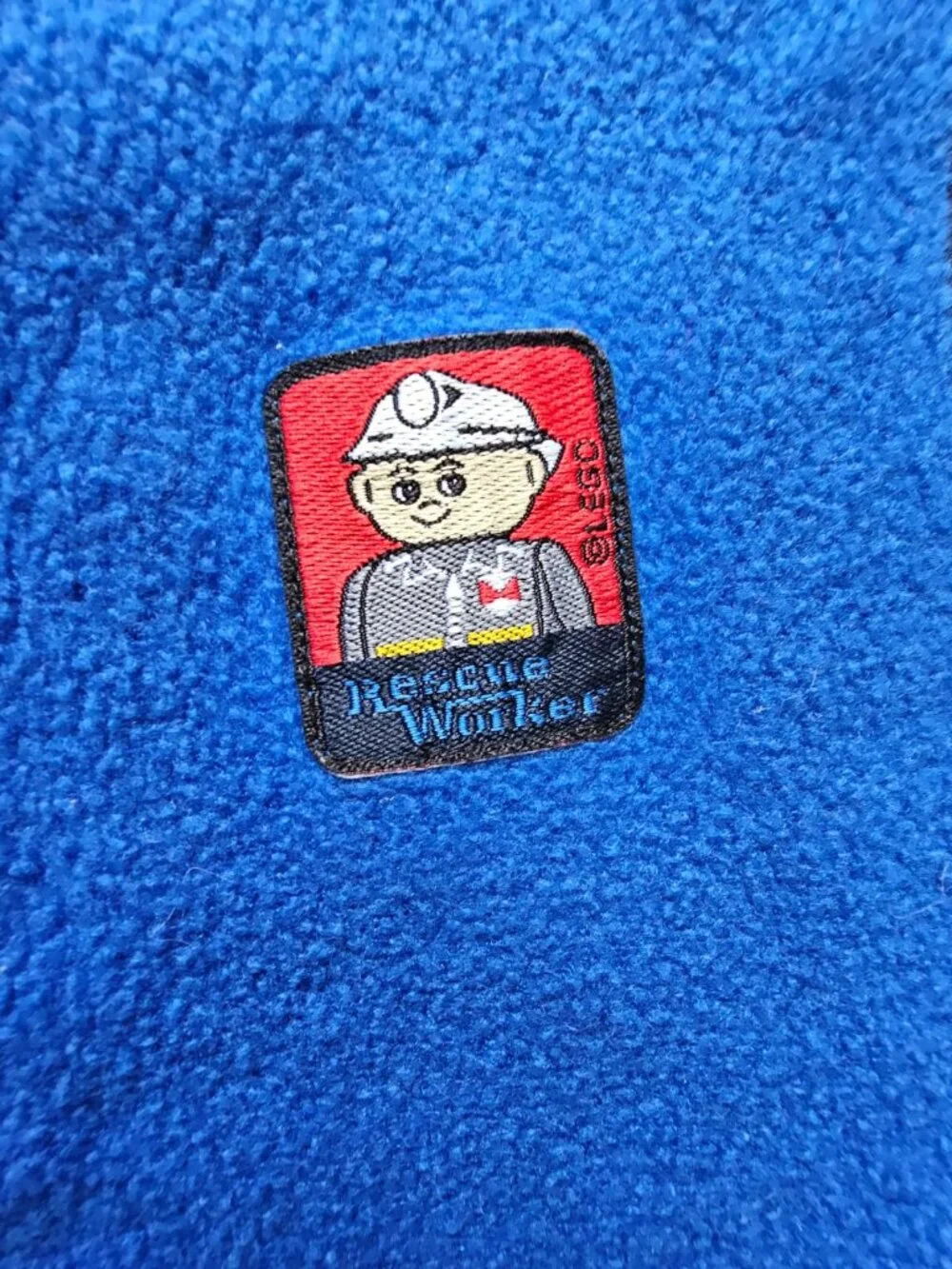 Y2K Lego Wear by Kabooki Rescue Worker fleece vest jacket . 3T